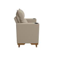 Poltrona Reclinável Kappesberg Florenza Suede Bege - 8
