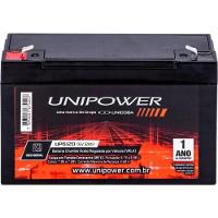 Bateria Estacionária Selada 6v 12ah Vrla Up6120 Unipower - 2