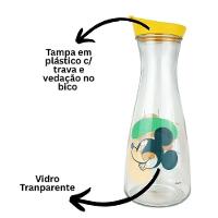 Jogo 2 Garrafas Vidro Style Mickey E Minnie Disney 1 Litro - Tuut - 6