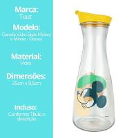 Jogo 2 Garrafas Vidro Style Mickey E Minnie Disney 1 Litro - Tuut - 9