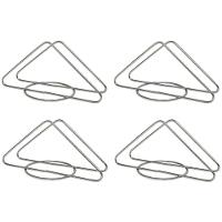 Kit 4 Porta Guardanapos Aramado Aço Cromado Prime - Araminas - 1