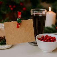 Kit 8 Prendedores Natal Decorados Resina E Madeira Natal Presilha 5cm - Magizi - 2