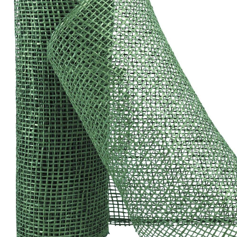 Tela Malha Tule Sisal Verde Decorativa Natal Luxo Rústico 25cm X 5 Metros - 4