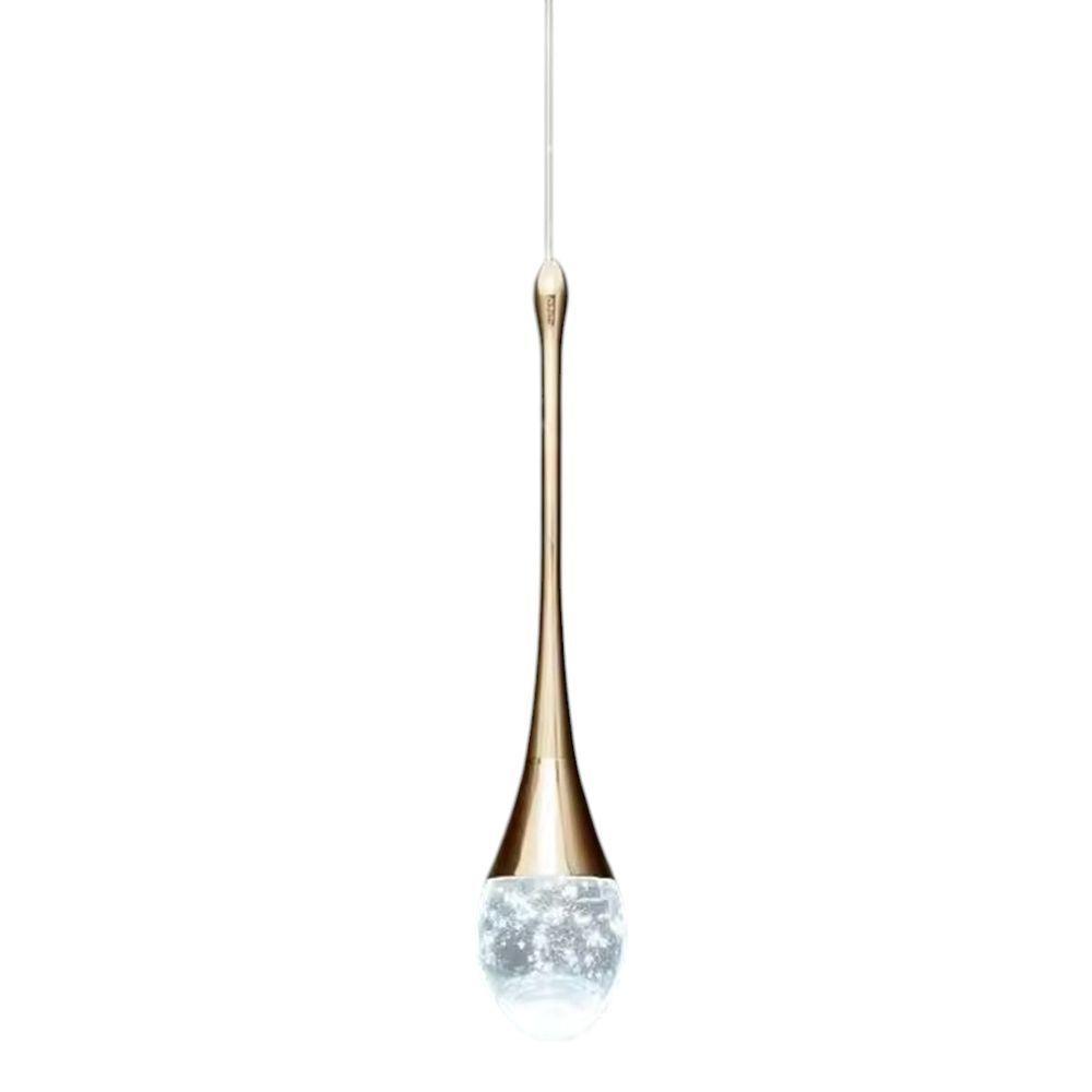 Lustre Pendente Led 3 Em 1 Cristal Gota Moderno Iluminaçao Casa Sala Recepçao Quarto Luxo Ambiente Comercial Residencial - 7