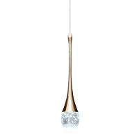Lustre Pendente Led 3 Em 1 Cristal Gota Moderno Iluminaçao Casa Sala Recepçao Quarto Luxo Ambiente Comercial Residencial - 7