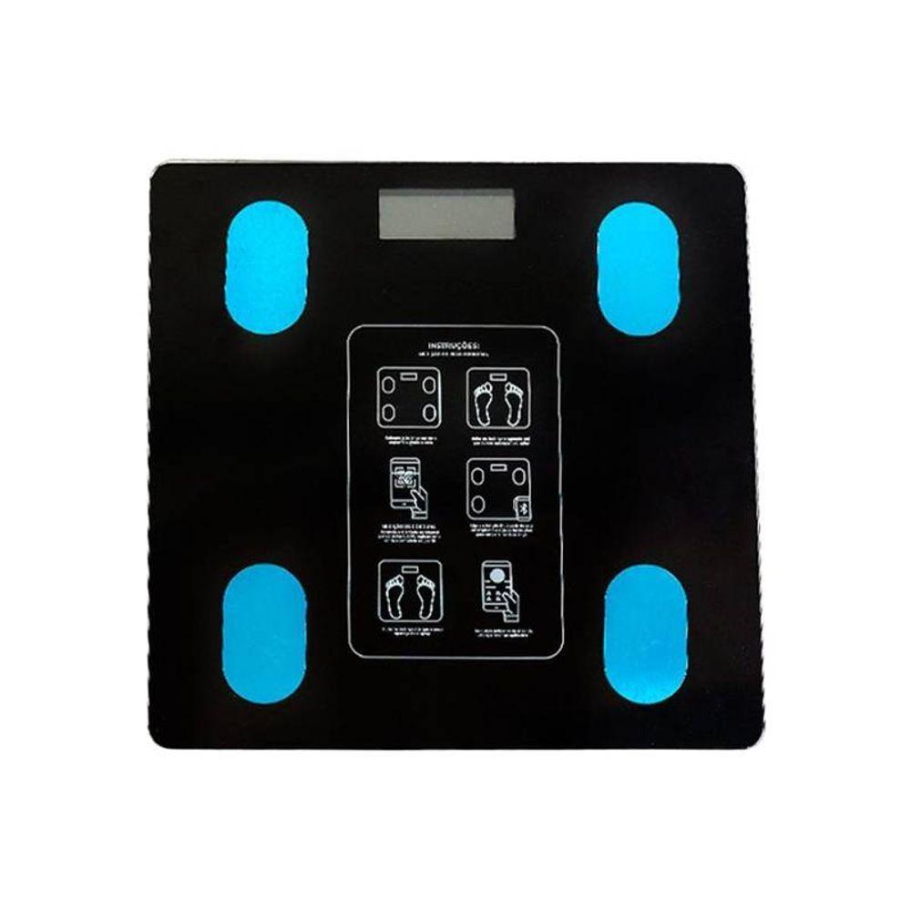 Balança Digital Corporal Bioimpedância Aplicativo Bluetooth - 2
