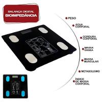 Balança Digital Corporal Bioimpedância Aplicativo Bluetooth - 3