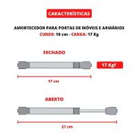 Amortecedor Para Uso Geral 27,0 Cm X 17,0 Cm Carga 17 Kg [f103] - 4