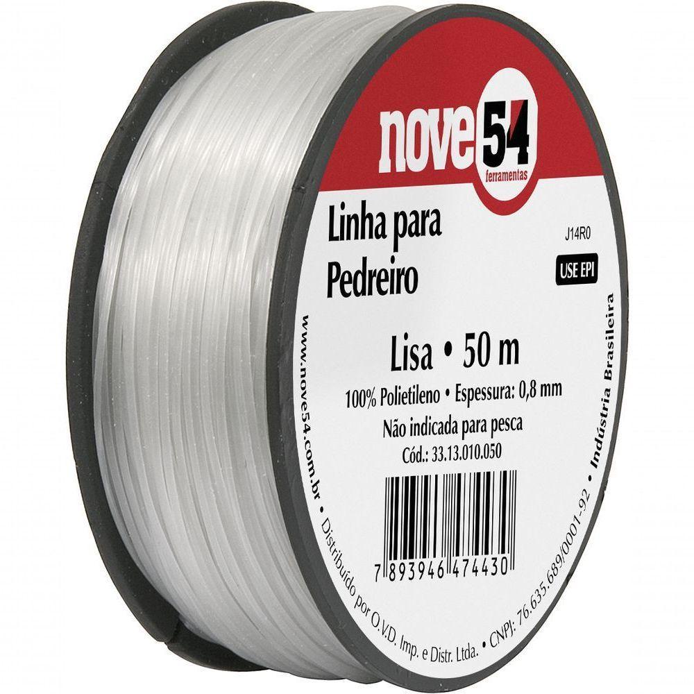 Linha Para Pedreiro Lisa 0,8mmx100m - Nove54 - 1