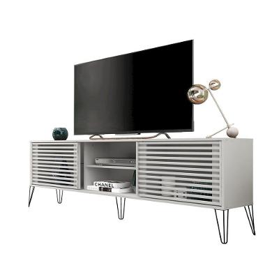 Bancada Rack Tv Até 70 Polegadas New Frizz Branco Caemmun
