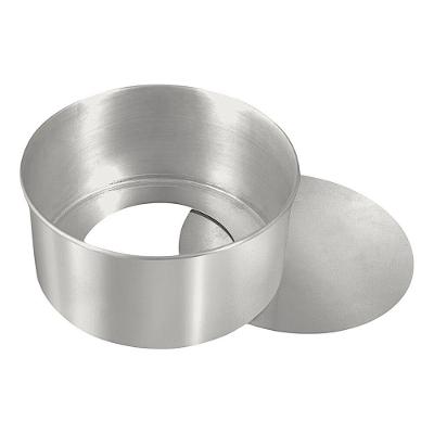 Forma Fundo Móvel Alumínio 12cm Alta Bolos E Tortas