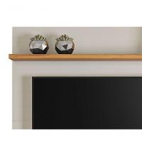 Home Suspenso Don Off White Com Freijó - Moveisaqui - 3