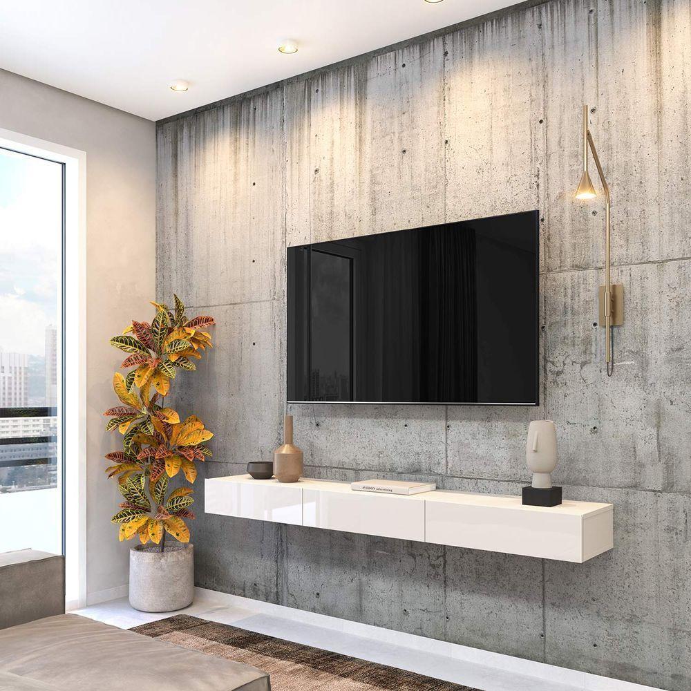 Rack Suspenso Dior 1.6 Off White - Edn Moveis - 2