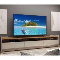 Rack Para Tv 2.2 Sublime Off White Com Naturale - Gelius Móveis - 2