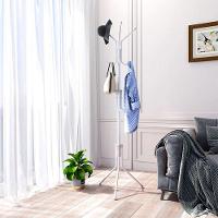 Mancebo Cabideiro Arara 9 Ganchos Roupa Blusa Casaco Bolsa Chapeu Closet Quarto Sala Organizaçao Multiuso Resistente - 3