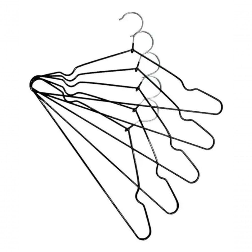 Kit 5 Cabides Metalicos 40 Cm X 20 Cm 1un - 4