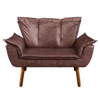 Kit 01 Namoradeira E 02 Poltronas Opala Corano Marrom - 2