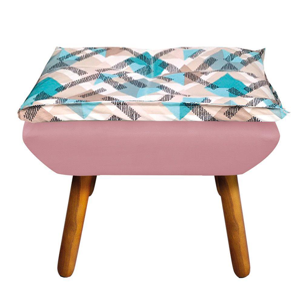 Kit 1 Namoradeira 2 Poltronas E 2 Puffs Opala Composê Suede - 10