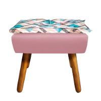 Kit 1 Namoradeira 2 Poltronas E 2 Puffs Opala Composê Suede - 9