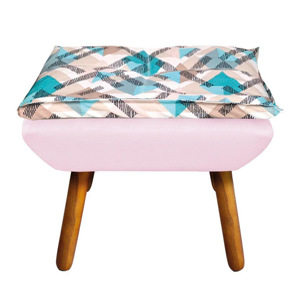 Kit 1 Namoradeira 2 Poltronas E 2 Puffs Opala Composê Suede - 7