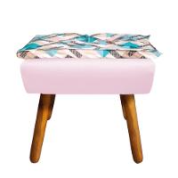 Kit 1 Namoradeira 2 Poltronas E 2 Puffs Opala Composê Suede - 8