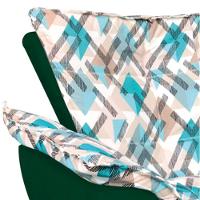 Kit 1 Namoradeira 2 Poltronas E 2 Puffs Opala Composê Suede - 7