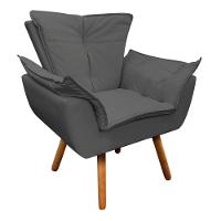 Kit Namoradeira e 2 Poltronas Opala Corino Pé Palito D´rossi - 8