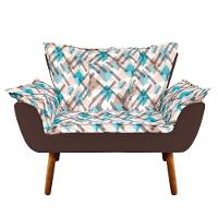 Kit 01 Namoradeira 02 Poltronas e 02 Puffs Opala Composê - 9