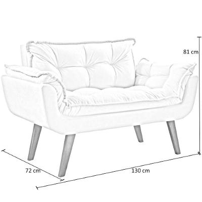 Poltrona Namoradeira 2 Lugares Opalla Base Palito D Salla Bordô