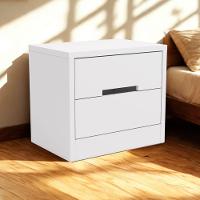 Comoda 4 Gavetas 02 Mesas De Cabeceira 2 Gavetas S82224 Kappesberg Branco - 3