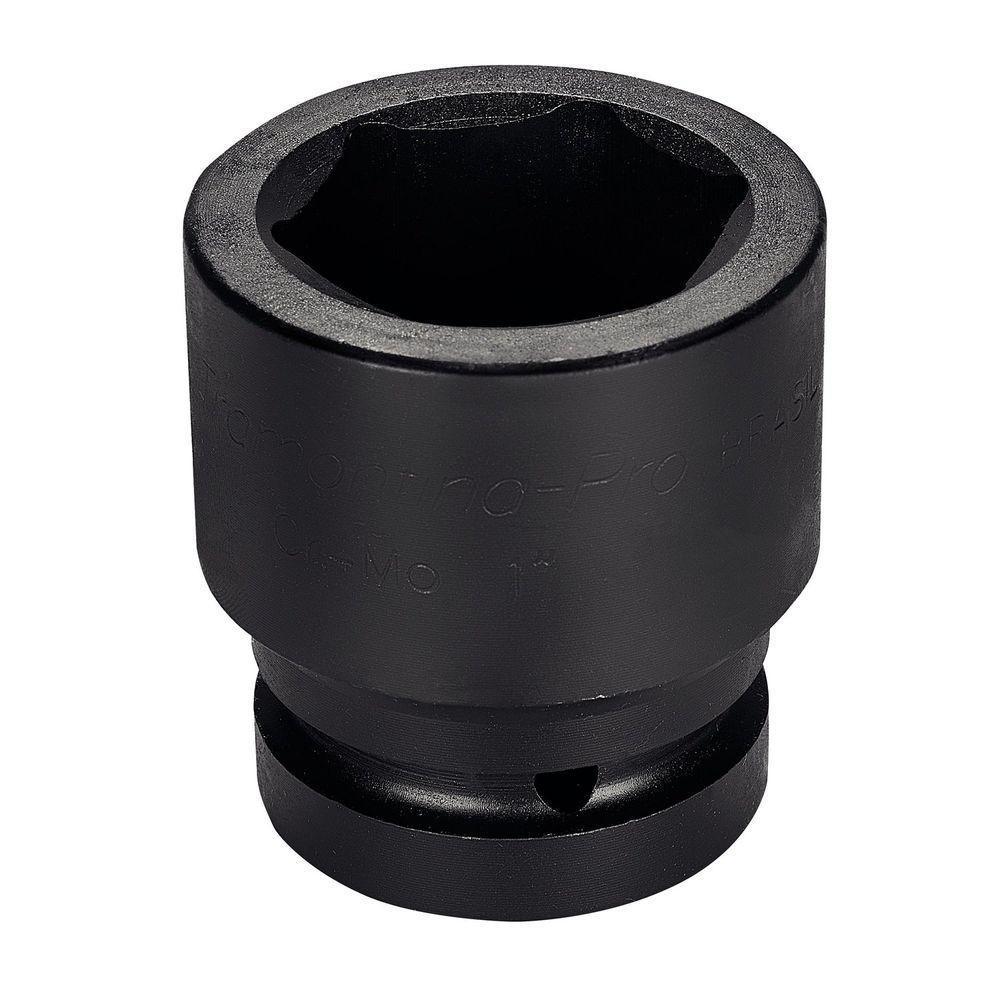 Soquete De Impacto Sextavado Em Aço Cromo Molibdênio 41 Mm - Encaixe 1'' Tramontina Pro Tramontina - 1
