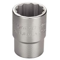 Soquete Estriado Em Aço Cromo Vanádio 1.3/16" - Encaixe 3/4" Tramontina Pro Tramontina - 1