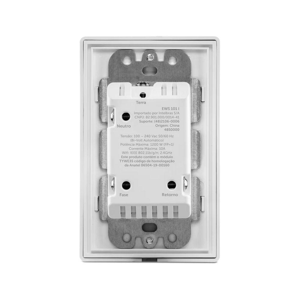 Interruptor Smart Wi-fi Ews101 Intelbras 4850000 - 6