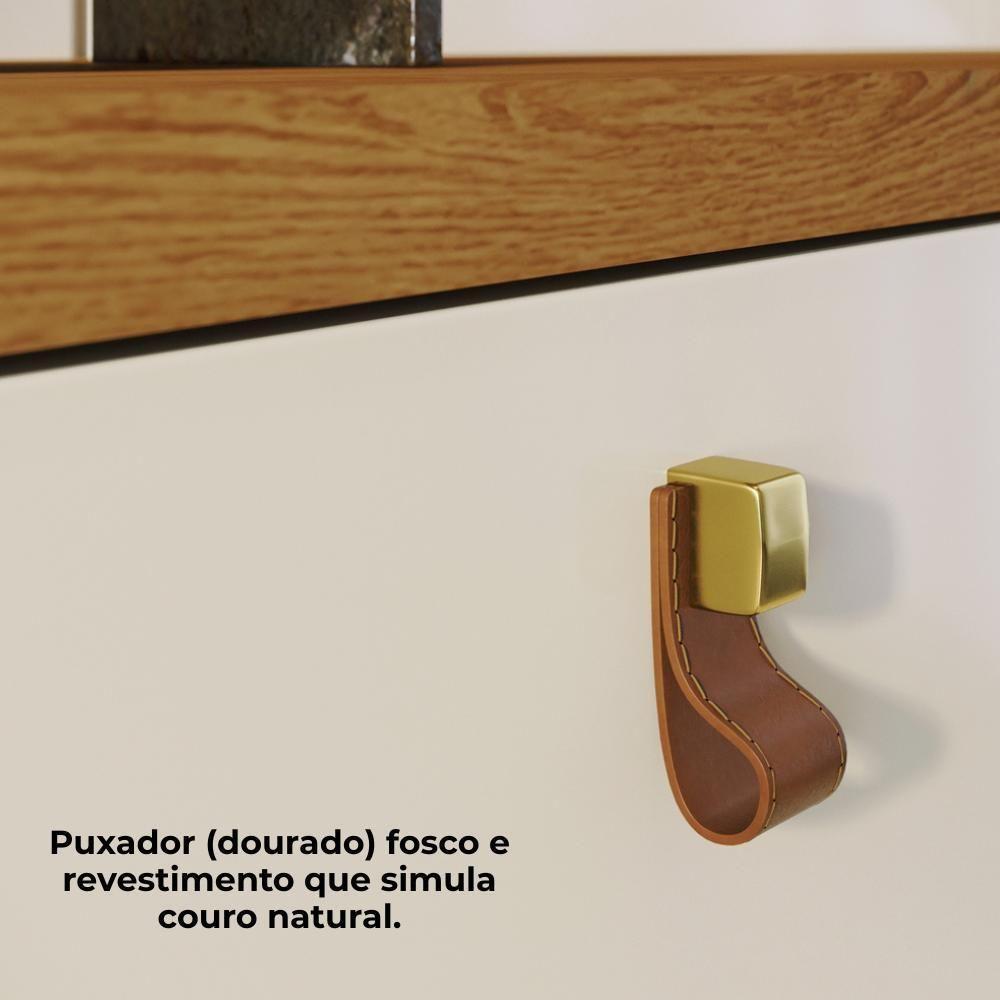 Painel Suspenso Tv 55 Pol 1p 141 Cm Iris Cinamomo Off White Madetec Cinamomo Off White - 4