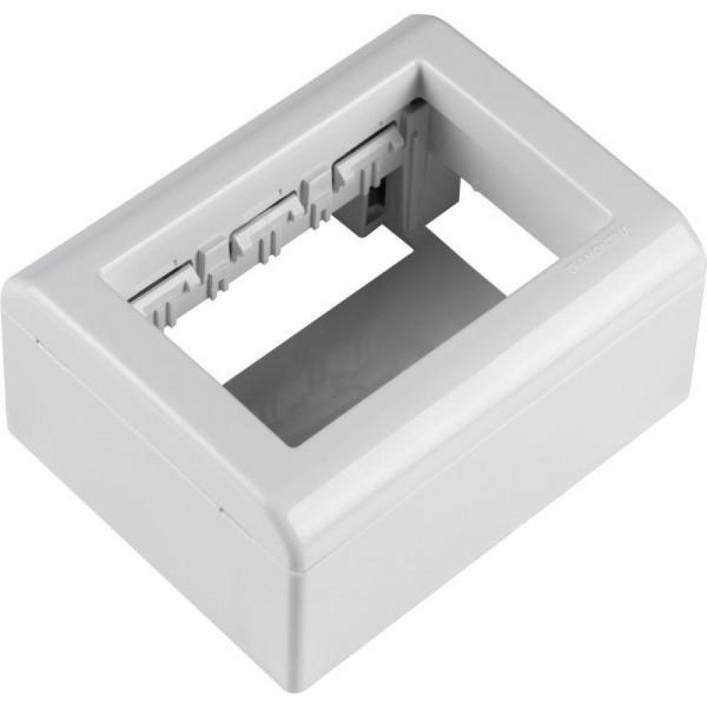 Caixa De Sobrepor 3 Postos Tramontina Lizflex Branca - 1