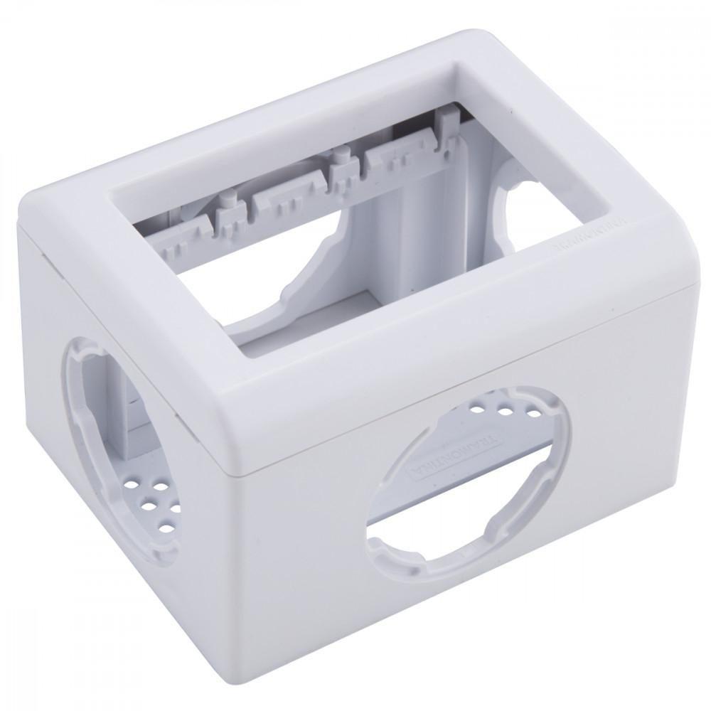 Caixa De Sobrepor X 3 Postos Para Eletrodutos Branca - 2