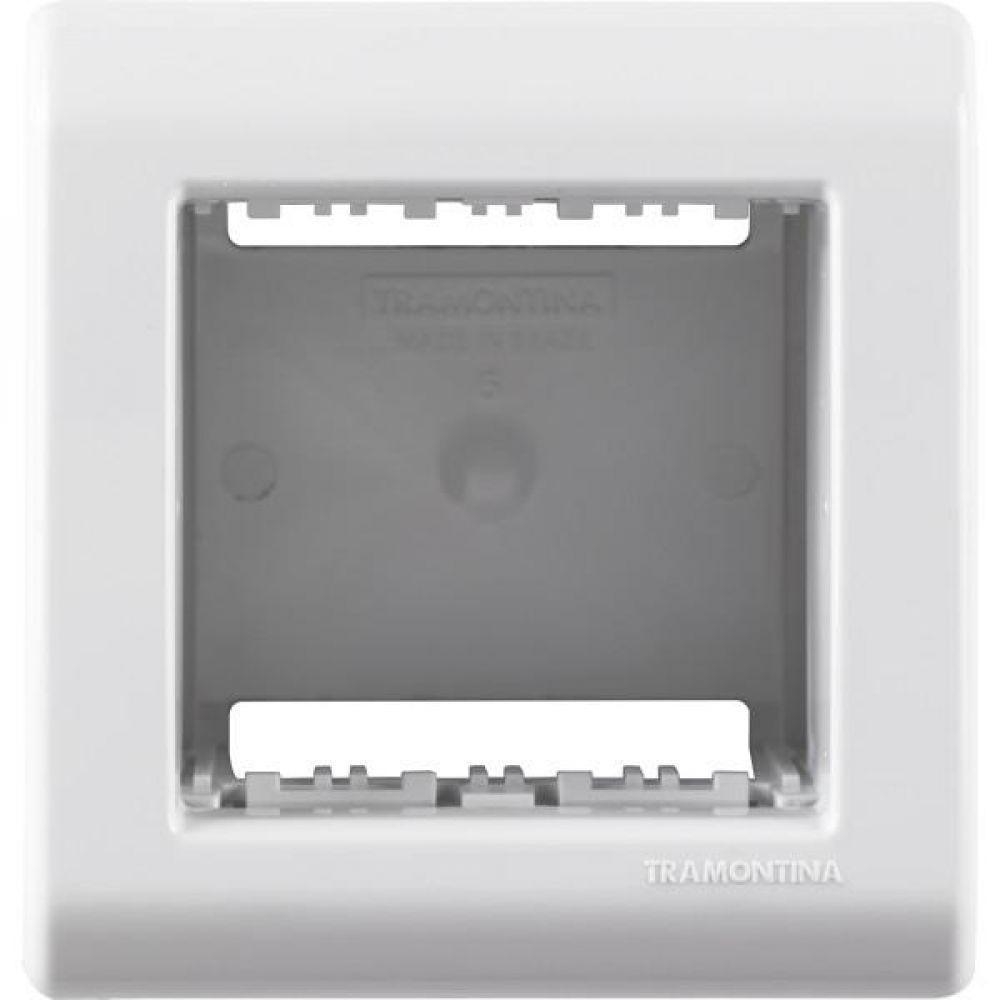 Caixa De Sobrepor 2 Postos Tramontina Lizflex Branca - 2
