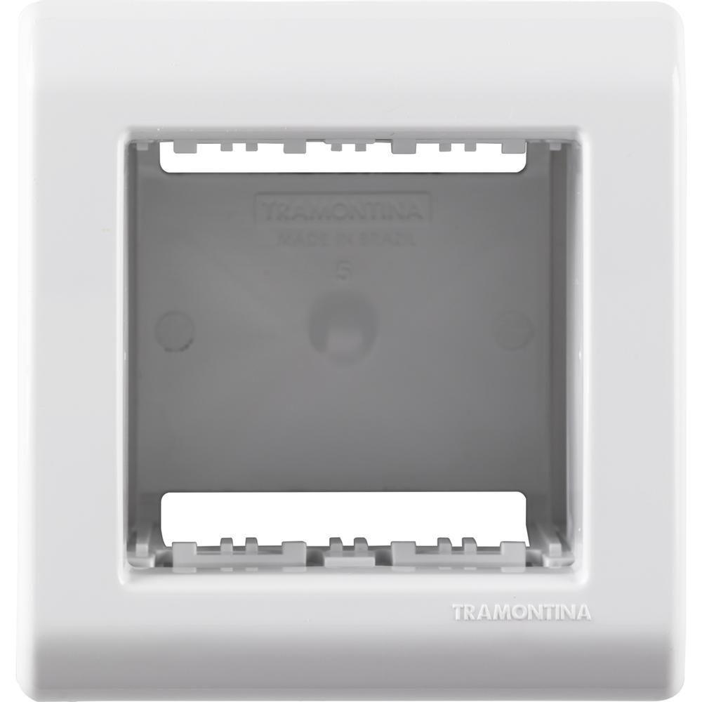 Caixa De Sobrepor 2 Postos Tramontina Lizflex Branca - 4