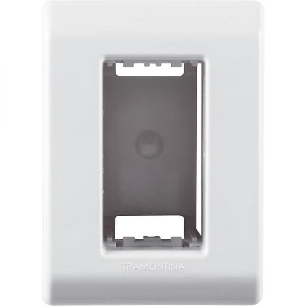 Caixa De Sobrepor 1 Posto Tramontina Lizflex Branca - 2