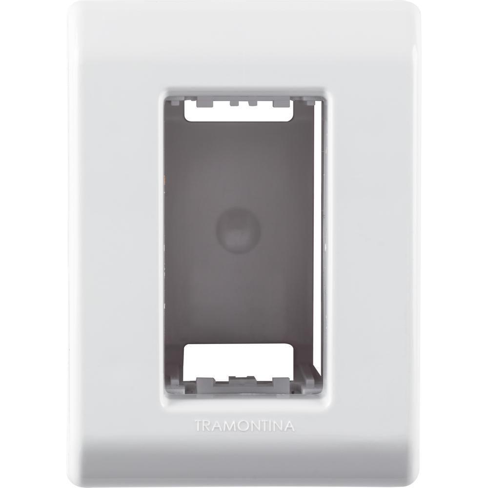 Caixa De Sobrepor 1 Posto Tramontina Lizflex Branca - 4