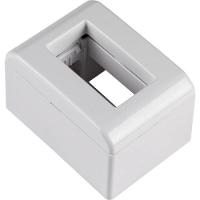 Caixa De Sobrepor 1 Posto Tramontina Lizflex Branca - 1