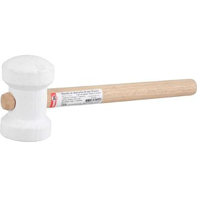 Martelo De Borracha 60mm Branco Nove54