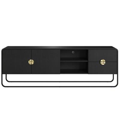 Rack Bancada Organica TV 65 Polegadas 180 Cm 28076 Artesano Nero Preto