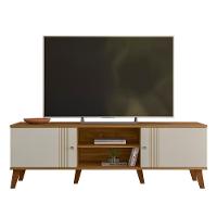 Rack Bancada Para TV 65 Polegadas 160cm Sia Nature Off White Z49 - Mpozenato - 1