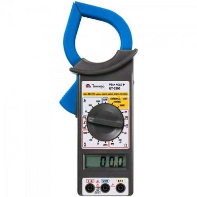 Alicate Amperímetro Digital Et-3200 Azul/preto Minipa