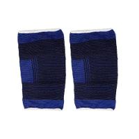 Joelheira Elástica Protetor Muscular Joelho Flexível Dor Lesão Ortopédica Esporte Par Resistente - 9