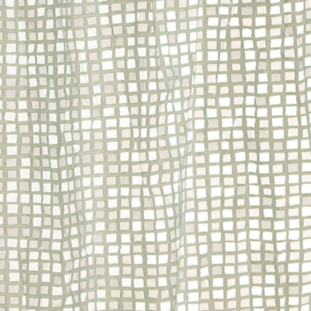 Coina Box Pvc Pastilhas 198x180cm - Uzoo Cortina Box Pvc 1.98x1.80m Pastilha Prata 810155 - 2