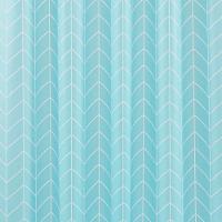 Coina Box Peva Geometrico Azul 180x160cm - Uzoo Cortina Box Peva 1.80x1.60m Geometrico Azul 818002 - 2