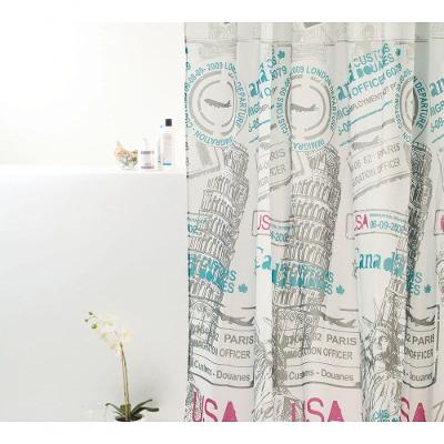 Coina Box Poliéster Usa 198x180cm - Uzoo Cortina Box Poliester 1.98x1.80m Usa Vermelho 822069