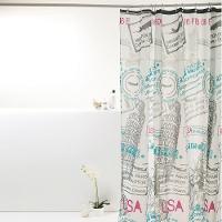 Coina Box Poliéster Usa 198x180cm - Uzoo Cortina Box Poliester 1.98x1.80m Usa Vermelho 822069 - 2